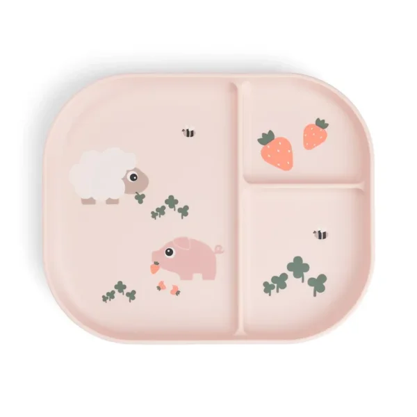 Foodie-compartment-plate-Tiny-farm-Powder-Front-PS