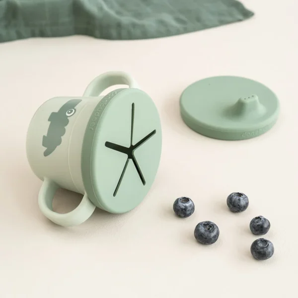 Foodie-spout-and-snack-cup-Croco-Green-5-LS Foodie-spout-and-snack-cup-Croco-Green-5-LS