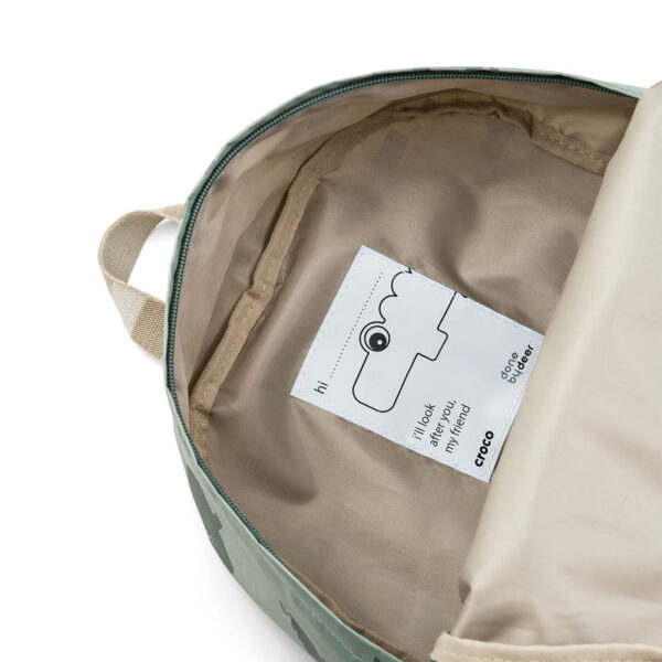 Kids-backpack-Croco-Green-Detail-3-PS Kids-backpack-Croco-Green-Detail-3-PS