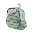 Kids-backpack-Croco-Green-Front-PS