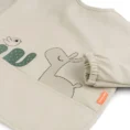 Sleeved-pocket-bib-Lalee-Sand-Detail-2