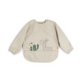 Sleeved-pocket-bib-Lalee-Sand-Front-1