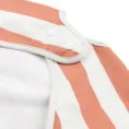 Sleeved-pocket-bib-Stripes-Papaya-Detail-3-PS