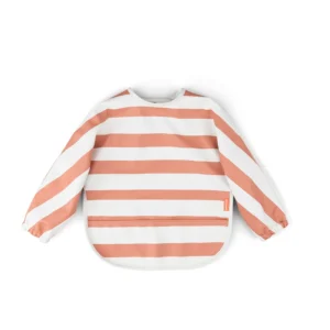 Водоустойчив Лигавник с Дълги Ръкави Done by Deer Stripes Papaya