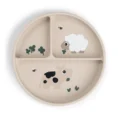 StickandStay-compartment-plate-Tiny-farm-Sand-Front-PS