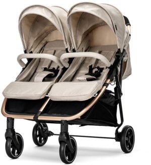 Бебешка количка за близнаци Lorelli Duo, Beige