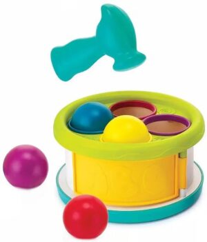 Бебешка занимателна игра, Infantino, B Kids, Чук и топки