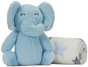 NAPPY одеяло с играчка 90х75cm Lorelli Синьо