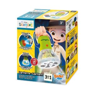 Интерактивна играчка, Buki France, Мини наука, Фенер 3 в 1