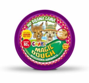 Магически разноцветен моделин, Craze, Лама, 80 гр.