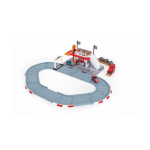 Игрален комплект, Hape, Състезателна писта с влакче, 39 части