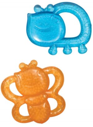 Комплект бебешки гризалки, Infantino, Градина, 2 броя