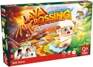 Детска настолна игра 2в1 Hape, Премини лавата