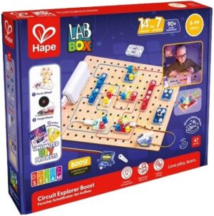 Образователен комплект Hape LabBox, Изследване на вериги, Повишаващо ниво