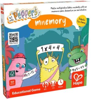 Образователна настолна игра Hape, Mnemory