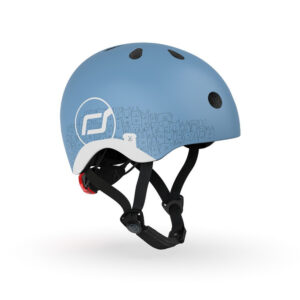 Детска каска Scoot & Ride Reflective Steel XXS-S
