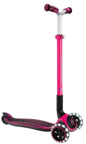 Сгъваема тротинетка за деца над 4 години GLOBBER ACE LIGHTS Розова