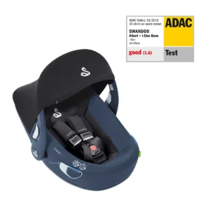 Swandoo Стол за кола Swandoo Albert i-Size (0-13 кг), Blueberry
