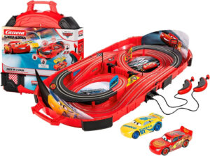 Състезателна писта в куфарче, Carrera, Disney Pixar Cars, 2.77м