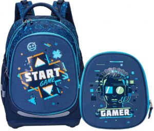 Ученическа раница, Kstationery, Made to Last, Start Game 2в1, 43 x 31 x 18 cm