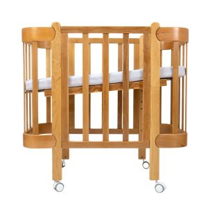 Трансформиращо Легло 5в1 Nika 60x95/60x120см Ingvart Натурално