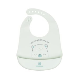 Силиконов лигавник с джоб Kikka Boo Bear with me Mint