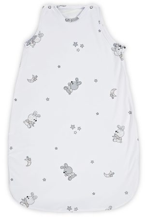 Зимен спален чувал Lorelli - Ранфорс,Little Rabbits, 2.5 Tog, 85 cm, сив