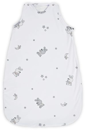 Зимен спален чувал Lorelli - Ранфорс, Rabbits, 2.5 Tog, 95 cm, сив