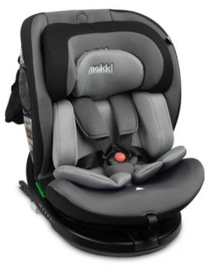 Столче за кола Caretero - Mokki, i-Size, IsoFix, 40-150 cm, Grey