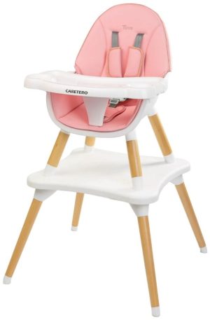 Столче за хранене 2 в 1 Caretero - Tuva, Pink
