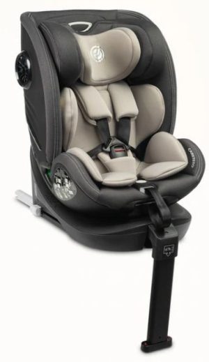 Столче за кола Caretero - Fortis, i-Size, IsoFix, 40-150 cm, Grey