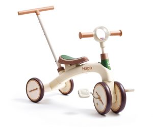 Дървено балансиращо колело, Hape, Стъпка по стъпка