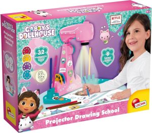 Творчески комплект, Lisciani, Gabby′s Dollhouse, Проектор за рисуване