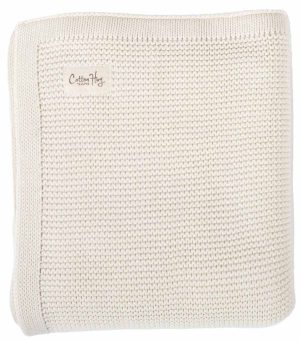 Памучно одеяло Cotton Hug - Органик, 80 х 100 cm, Облаче