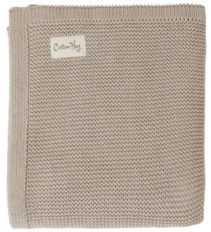 Памучно одеяло Cotton Hug - Органик, 80 х 100 cm, Капучино
