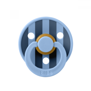 Залъгалка Bibs Studio Colour Block , Sky Blue, 0-6 м