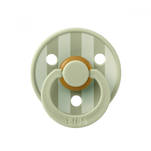 Залъгалка Bibs Studio Colour Block, Sage, 0-6 м