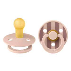 Залъгалки Bibs Studio Colour Block, Blush Mix, 0-6 м, 2 броя