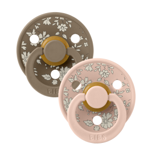 Залъгалки Bibs Liberty Colour Capel, Blush Mix, 0-6 м