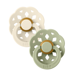 Залъгалки Bibs Boheme, Ivory/Sage, 6-18 м