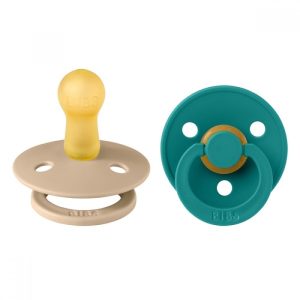 Залъгалки Bibs Colour, Taupe/Scuba 6-18 м