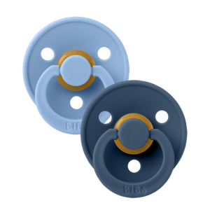 Залъгалки Bibs Sky Blue/Steel Blue, 0-6 м