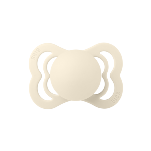 Силиконови залъгалки Bibs Supreme, Ivory/Blush, 6-18 м