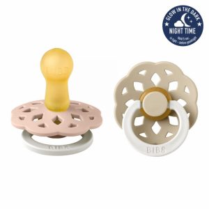 Залъгалки Bibs Boheme Glow, Blush/Vanilla 0-6 м