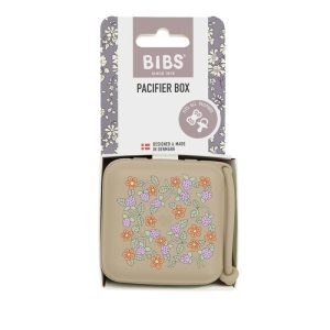Кутия за залъгалки Bibs Liberty, Stawberries and Cream Vanilla