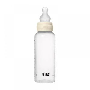 Бебешка бутилка РР с аксесоари Bibs - Ivory, силикон, 270 ml