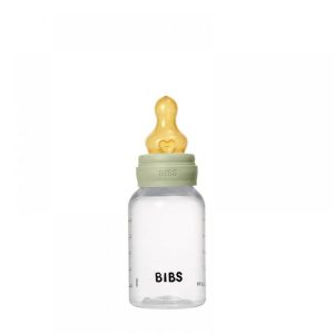 Бебешка бутилка РР с аксесоари Bibs - Sage, каучук, 150 ml