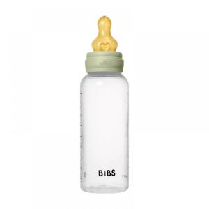 Бебешка бутилка РР с аксесоари Bibs - Sage, каучук, 270 ml