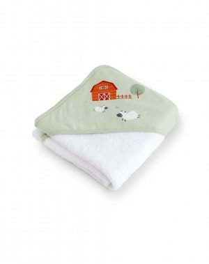 Бебешка хавлия Bonjourbébé Farm 100x100