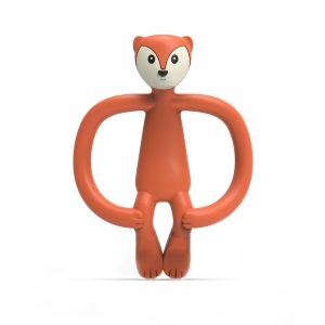 Чесалка с апликатор Matchstick Monkey Animal Teether Fox